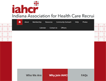 Tablet Screenshot of iahcr.com